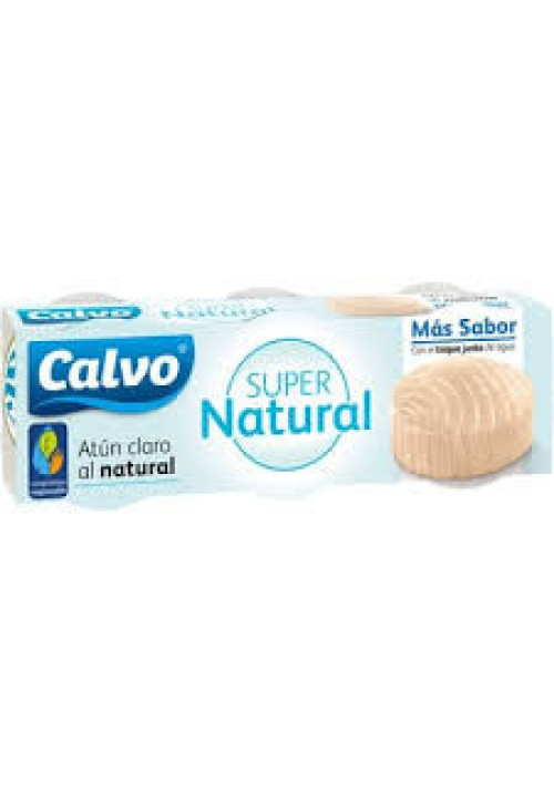 CALVO Atún claro al natural 3 uds. x 56 g.