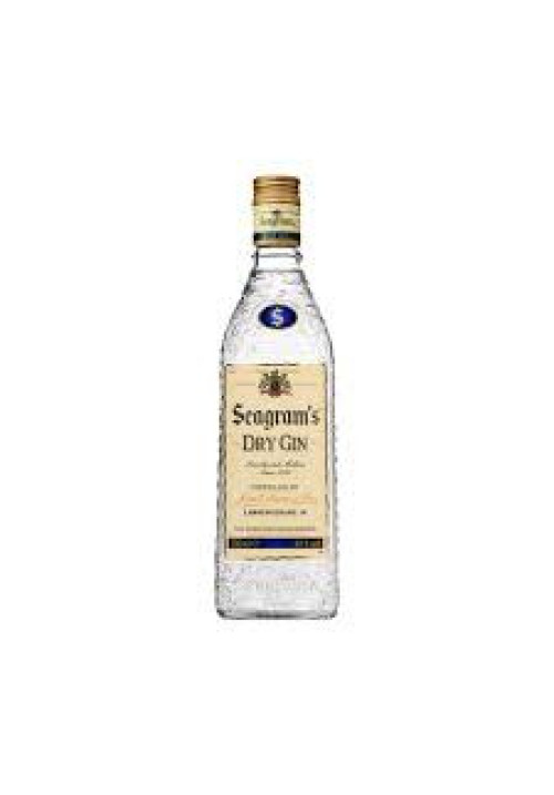 SEAGRAM'S Ginebra americana tipo Dry Gin botella 70 cl.