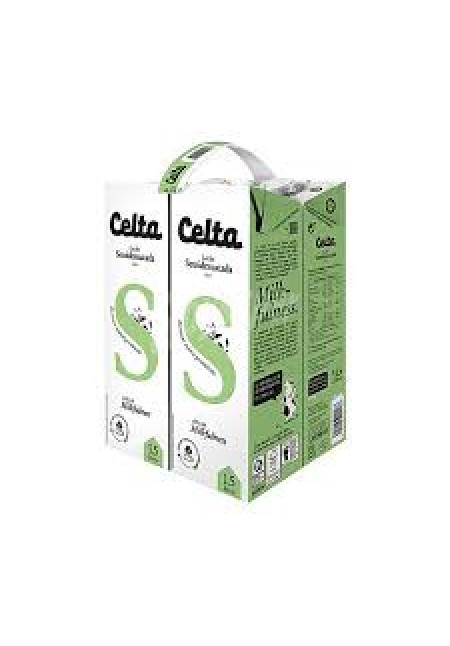 CELTA Leche semidesnatada de vaca con bienestar animal garantizado 4 x 1.5 l.