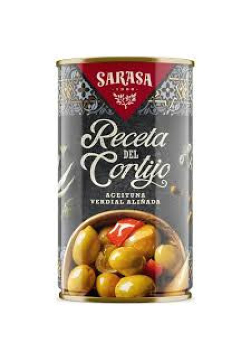 SARASA Aceitunas verdes La Receta del Cortijo SARASA 185 g.