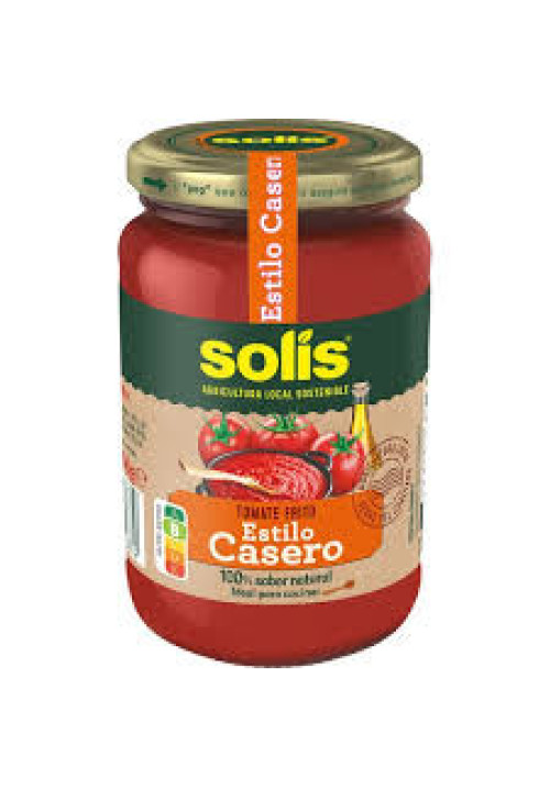 SOLÍS Tomate frito estilo casero frasco de 350 g.