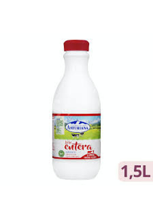 CENTRAL LECHERA ASTURIANA Leche entera de vaca de origen español 1.5 l.