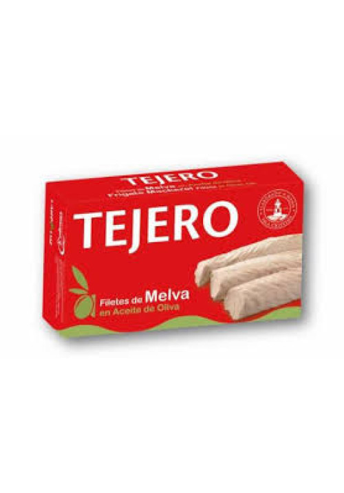 TEJERO Filetes de melva en aceite de oliva 80 g.