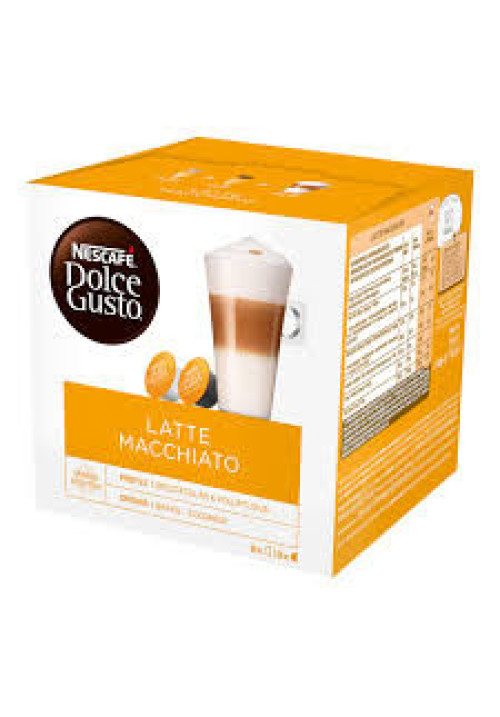 DOLCE GUSTO Café en cápsulas Latte Macchiato I2, 8 uds.