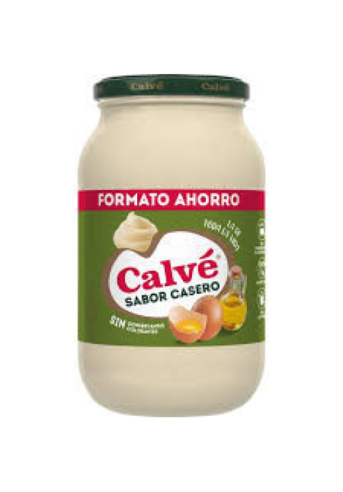 CALVÉ Mayonesa sabor casero frasco 650 ml.