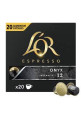 L'OR ESPRESSO Café en cápsulas Onyx I12, 20 uds.