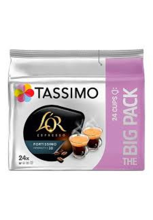 TASSIMO L'OR Espresso Fortíssimo Café en cápsulas I10, 24 uds.