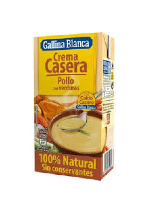 GALLINA BLANCA Crema de pollo y verduras 500 ml.