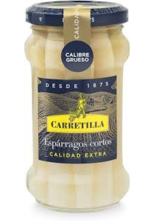 CARRETILLA Espárragos blancos frasco de 185 g.