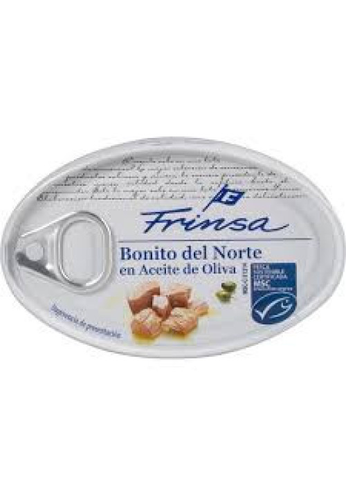 FRINSA Bonito del norte en aceite de oliva, 73 g.