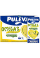 PULEVA Omega 3 Preparado lácteo desnatado, enriquecido con avena, ácido oleico y Omega 3 6 x 1l.