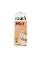 ECOCESTA Bebida de avena ecológica, sin azúcar y aptas para veganos 1 l.