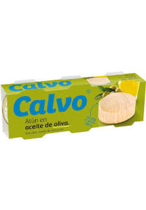 CALVO Atún en aceite de oliva lata de 52 g. pack de 3 uds.