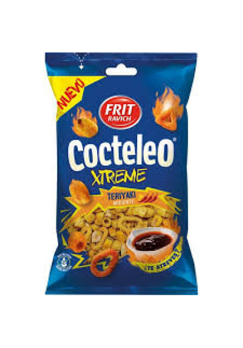 FRIT RAVICH Xtreme Cóctel sabor teriyaki aridiente 160 g.