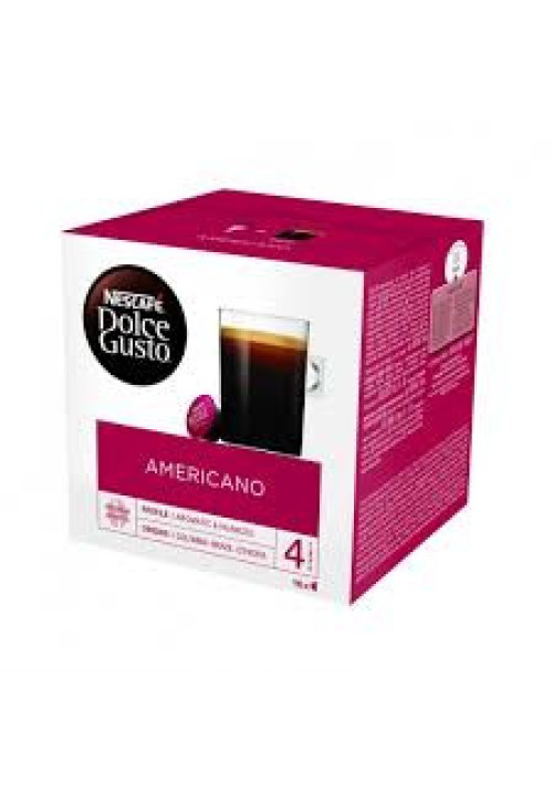 DOLCE GUSTO Café en cápsulas Americano I4, 16 uds.