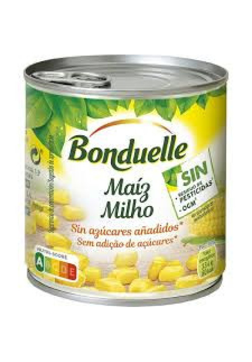 BONDUELLE Maíz dulce sin azúcares añadidos 285 g.