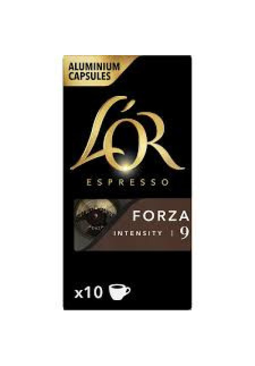 L'OR ESPRESSO Café en cápsulas Forza I9, 10 uds.