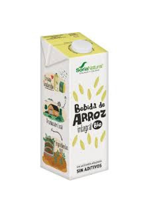 SORIA NATURAL Bio Bebida de arroz integral ecológica 1 l.