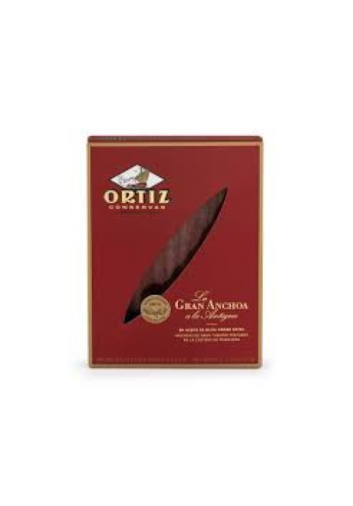 ORTIZ Filetes de anchoa en aceite de oliva virgen extra ORTIZ 55 g.