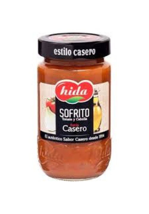 HIDA Sofrito de tomate y cebolla frasco de 350 g.