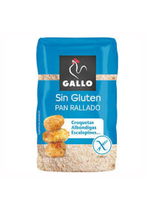 GALLO Pan rallado sin gluten GALLO 200 g.