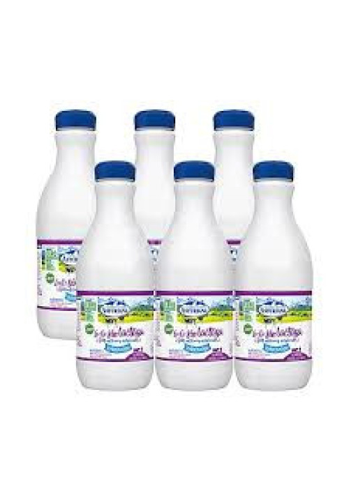 CENTRAL LECHERA ASTURIANA Leche de vaca semidesnatada sin lactosa, de origen español  6 x 1.5 l. 