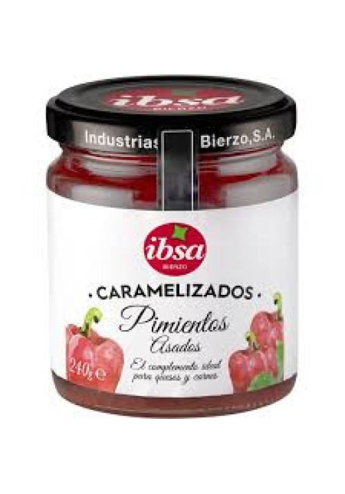 IBSA Pimientos rojos asados caramelizados 240 g.