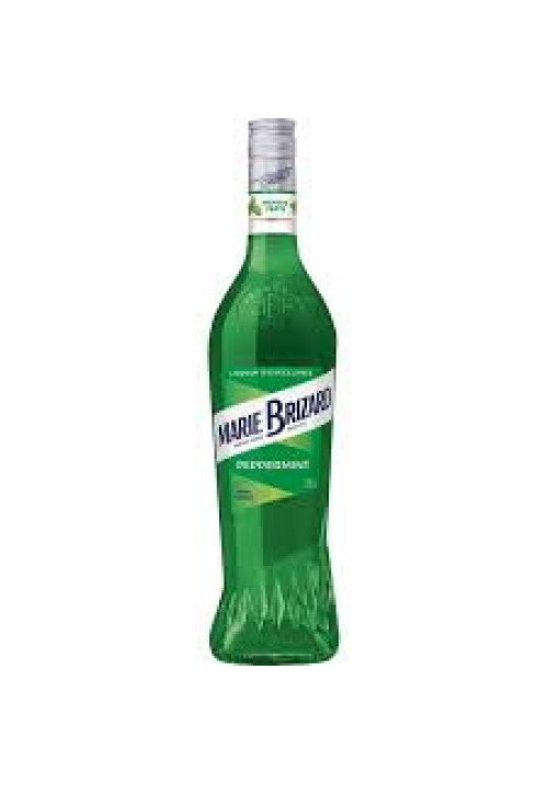 MARIE BRIZARD Licor de peppermint (menta) con alcohol MARIE BRIZARD botella de 70 cl.