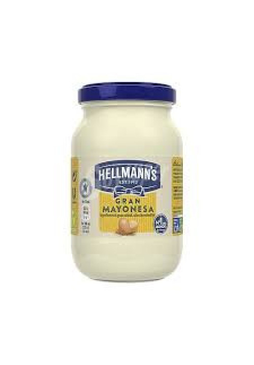 HELLMANN'S Salsa mayonesa frasco de 200 + 10 ml.