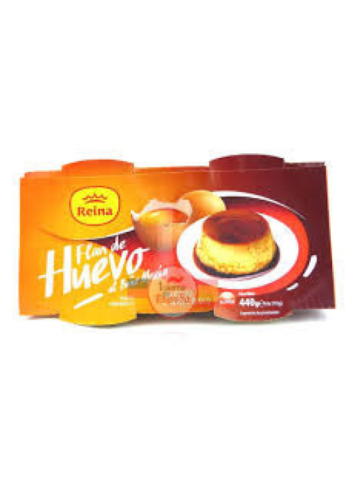 Flan de huevo Reina al baño maría 4*110gr