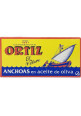 ORTIZ Filetes de anchoas en aceite de oliva ORTIZ 29 g.