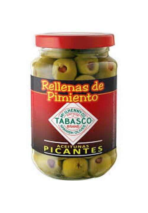 TABASCO Aceitunas picantes rellenas de pimiento TABASCO 200 gr.