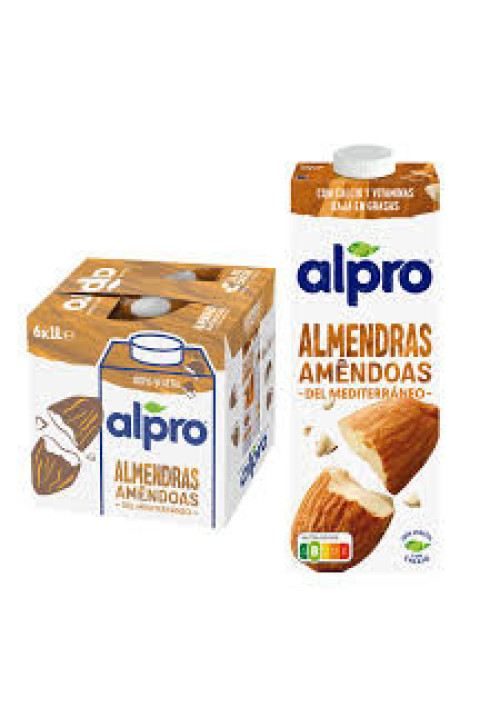 ALPRO Bebida almendras caja 6x1 l.