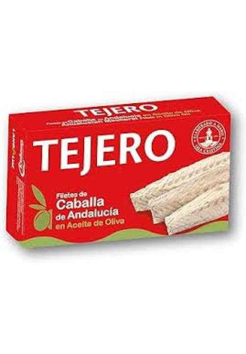 TEJERO Caballa del sur en aceite de girasol en filetes 78 g.