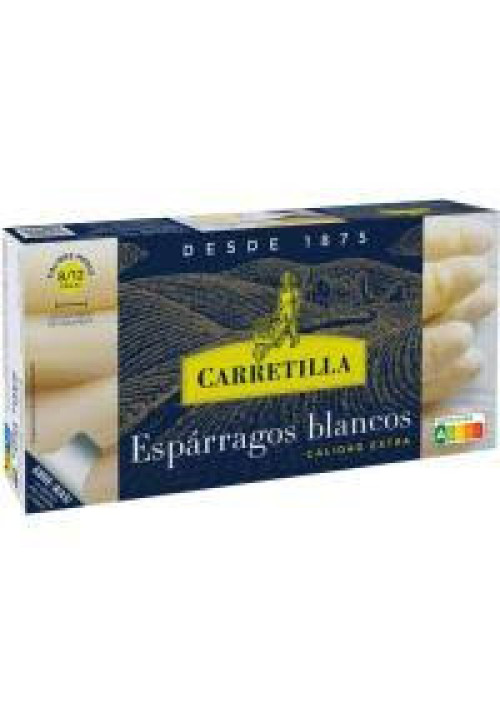 CARRETILLA Espárragos blancos 8/12 uds. lata de 150 g.