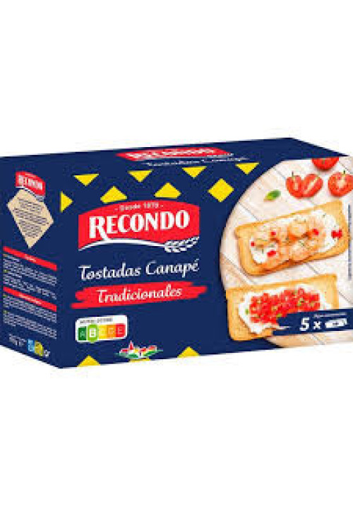 RECONDO Tostadas para canapés 100 g.