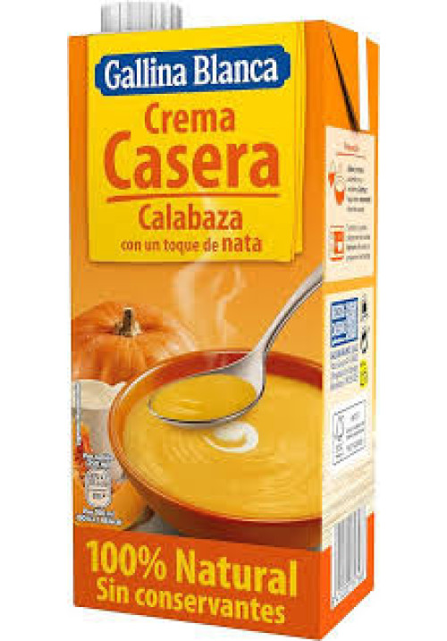 GALLINA BLANCA Crema de calabaza 1 l.