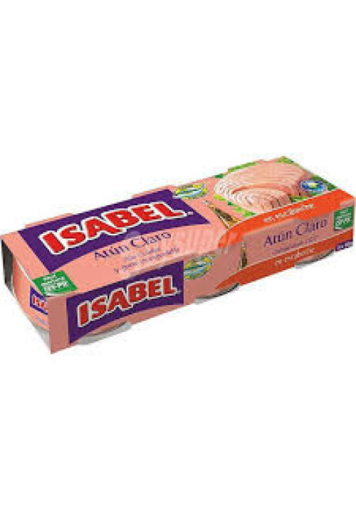 ISABEL Atún claro en escabeche pack 3 uds. x 52 g.