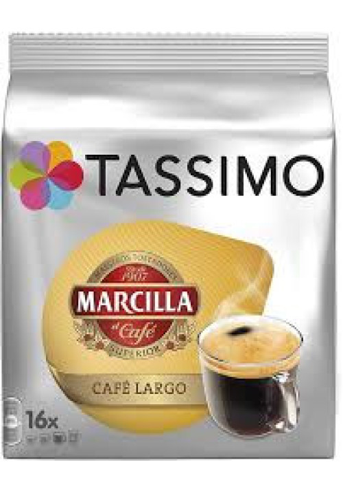 TASSIMO MARCILLA Café en cápsulas largo 16 uds.