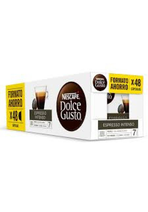 DOLCE GUSTO Café en cápsulas Espresso Intenso I7, 48 uds.