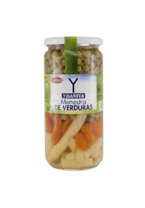 YBARRA Menestra de verduras al natural 400 g.