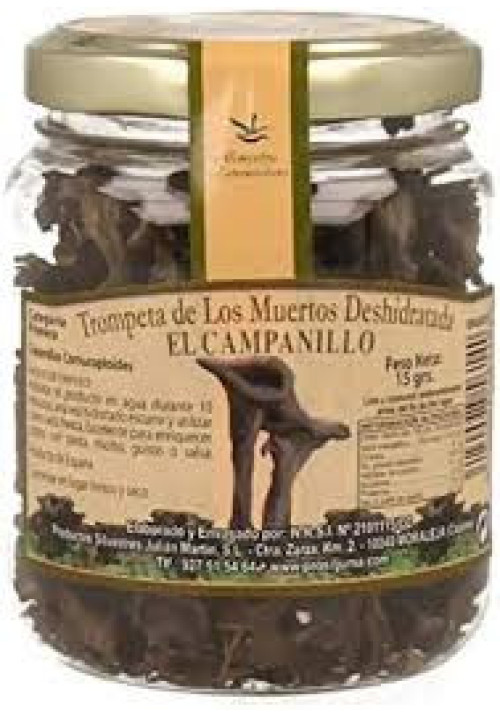 EL CAMPANILLO Trompeta de los muertos deshidratada 15 g.