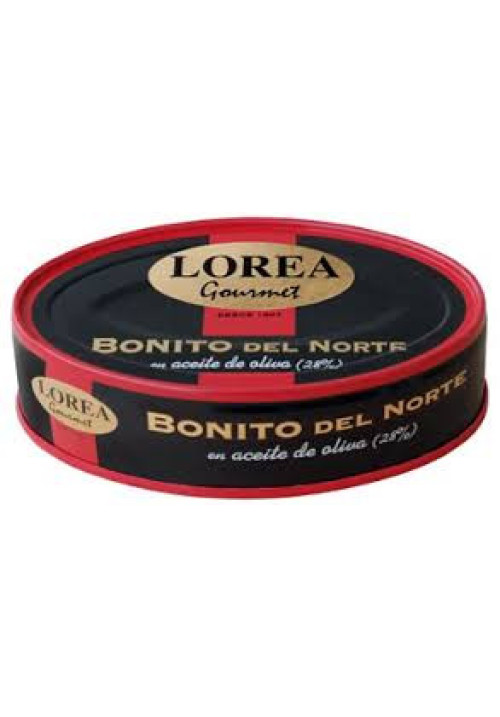 LOREA Gourmet Bonito del norte en aceite de oliva, 266 g.