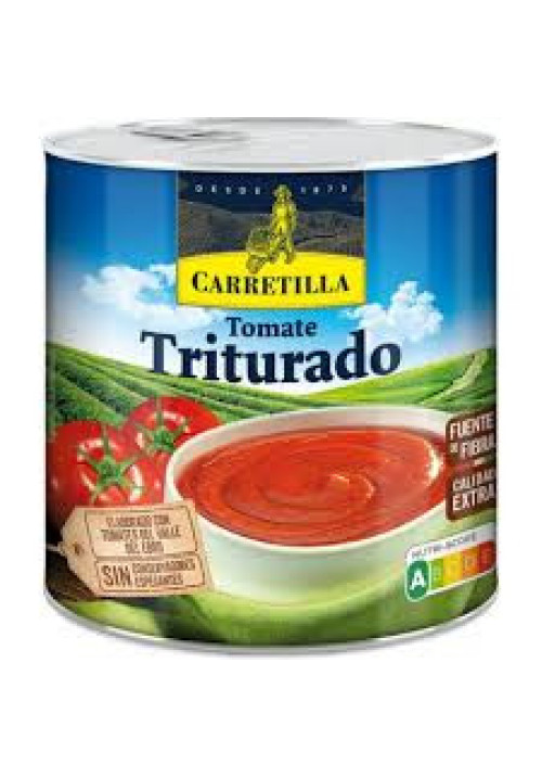 CARRETILLA Tomate natural triturado lata de 800 g.