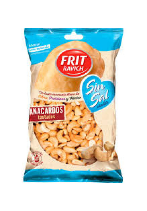 FRIT RAVICH Anacardos tostados sin sal añadida FRIT RAVICH 110 gr.