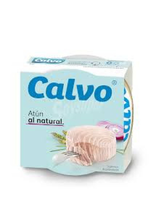 CALVO Atún al natural lata de 160 g.