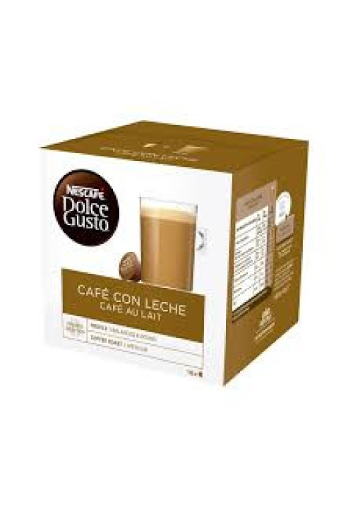 DOLCE GUSTO Café en cápsulas con leche 16 uds.