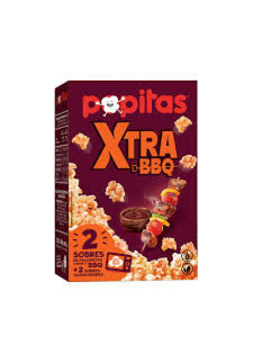 POPITAS Palomitas Xtra barbacoa POPITAS 160 gr.