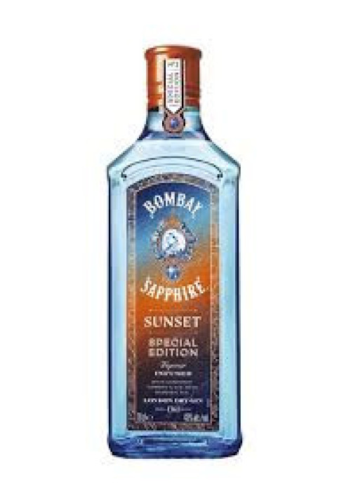 BOMBAY Shaphire sunset Ginebra inglesa tipo London Dry Gin 70 cl