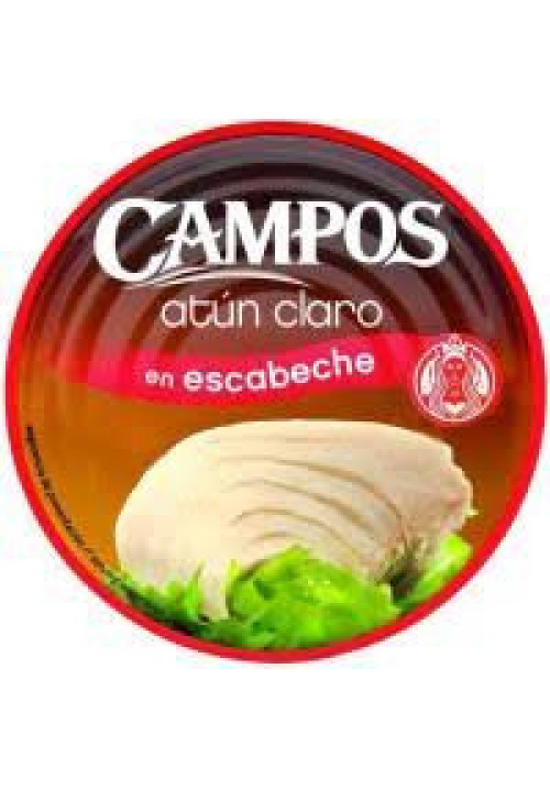 CAMPOS Atún claro en escabeche lata de 190 g.